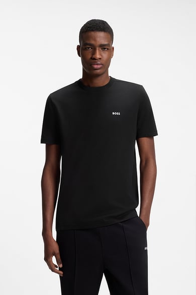 ΜΠΛΟΥΖΑ T-SHIRT BOSS - 001 ΜΑΥΡΟ